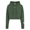 JENA TANG WOMEN'S THE CROPPED HOODIE - SAGE GREEN