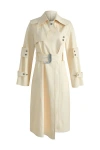 Jendue Chaby Trench Coat In Neutral
