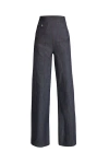 Jendue Chaby Wide Leg Pants In Deep Blue