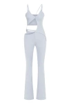Jendue Cielo Cut Out Jumpsuit In Blue