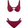 Jendue Cleo Bikini In Burgundy
