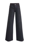 Jendue Blue Davidson Cross Line Jeans In Deep Blue