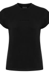 Jendue Oversized Basic T-shirt In Black