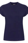 Jendue Oversized Basic T-shirt In Purple