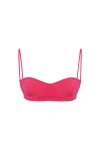 Jendue Us Irma Denim Jersey Bra In Pink