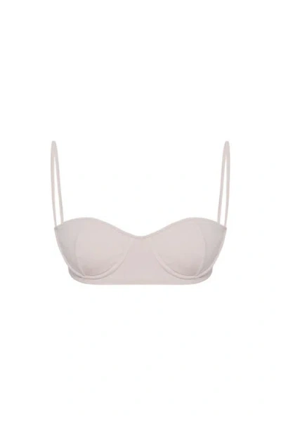Jendue Us Irma Denim Jersey Bra In Sand