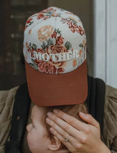 Jenessa Wait Women's Floral Hat In Brown