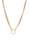 Jenna Blake 18k Yellow Gold Diamond Necklace