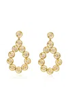 Jenna Blake 18k Yellow Gold Small Shadow Diamond Chandelier Earrings