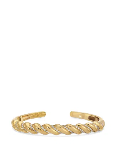 Jenna Blake 70s Diamond Bracelet In Gold