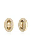 Jenna Blake Mini Mariner 18k Yellow Gold Diamond Earrings