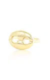 JENNA BLAKE MINI MARINER 18K YELLOW GOLD RING