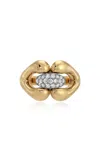Jenna Blake Small 18k Yellow Gold Diamond Ring