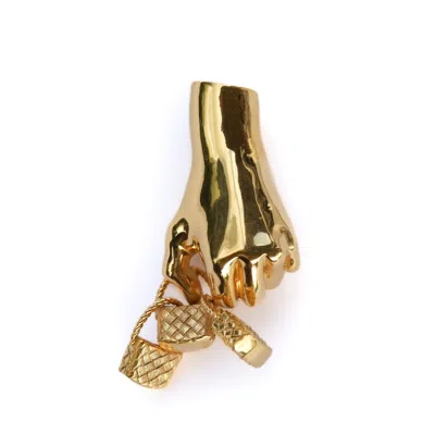 Jenna London Women's Gold Basket Brooch