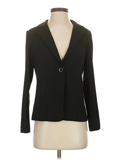 Pre-owned Jenna Rose Blazer Jacket In Black