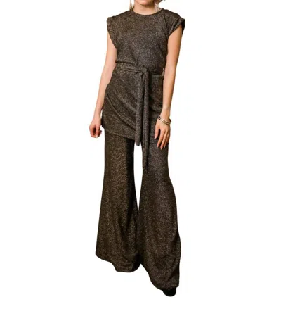 Jennafer Grace Aura Tunic & Palazzo Pants Set In Multi
