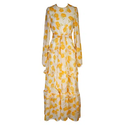 Jennafer Grace Women's Amarillo Love Maxi Dress In Neutral