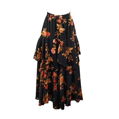 Jennafer Grace Women's Amber Fleur Seraphim Skirt In Black