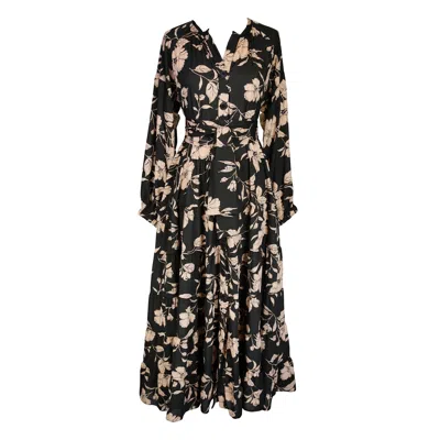 Jennafer Grace Women's Black Morena Lulu Dress