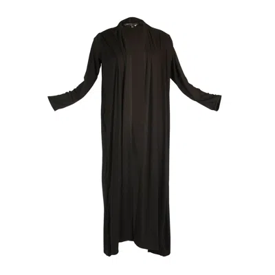 Jennafer Grace Women's Black Yoga Duster