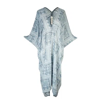 Jennafer Grace Women's Blue Tahoe Caftan