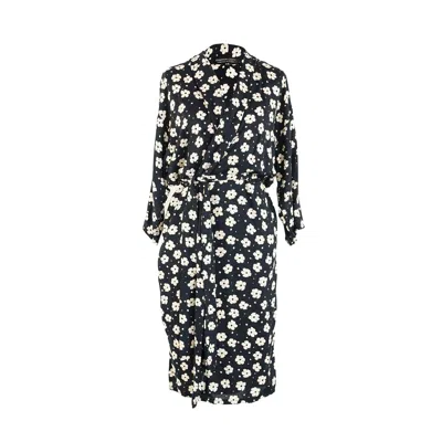 Jennafer Grace Women's Bluebonnet Koi Kimono In Black