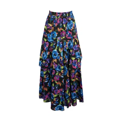 Jennafer Grace Women's Carnivale Fleur Seraphim Skirt In Multi