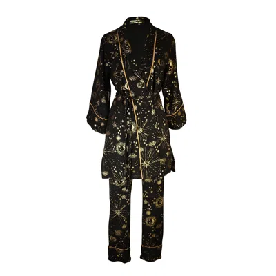 Jennafer Grace Women's Celestia Paglamas In Yellow