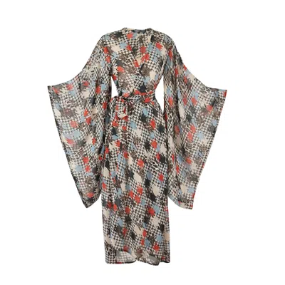 Jennafer Grace Women's Darcy Kimono In Multi