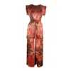 Jennafer Grace Women's Ginger Smoke Tunic & Palazzo Pant Set