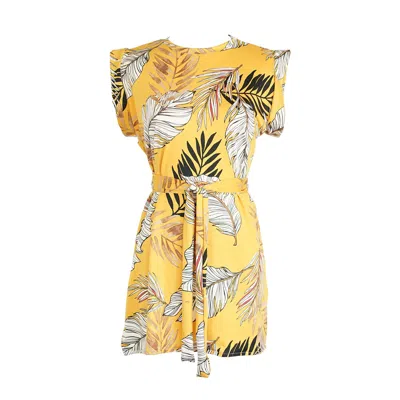 Jennafer Grace Women's Gold Antigua Sol Tunic With Tie