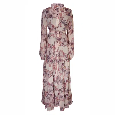 Jennafer Grace Women's Henna Bookie Maxi Dress In Pink
