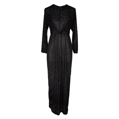 Jennafer Grace Women's Of The Night Twist Dress In Black