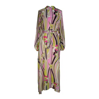 Jennafer Grace Women's Psychelilies Roper Maxi Dress In Multi