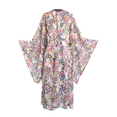 Jennafer Grace Women's Rovos Kimono In Multi