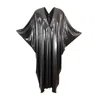 Jennafer Grace Women's Silver Mercury Caftan Kaftan Dress In Silver