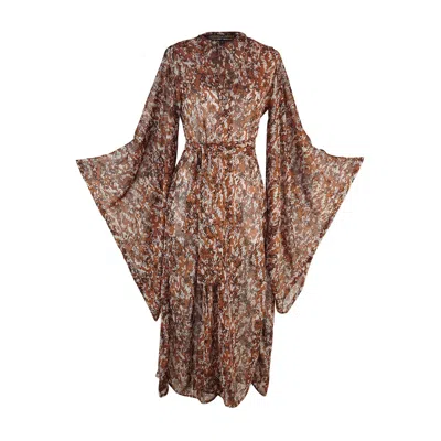 Jennafer Grace Women's Slither Kimono In Multi