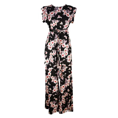 Jennafer Grace Women's Viola Tunic & Palazzo Pant Set In Black