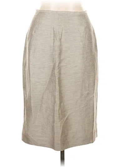 Pre-owned Jenne Maag Formal Skirt In Brown