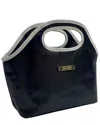 Jenni Chan Wide Top Lunch Tote In Black