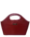Jenni Chan Wide Top Lunch Tote In Red