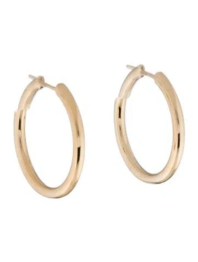 Pre-owned Jenni Kayne 14k Eloise Hoop Earrings In Multi