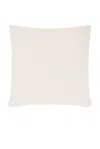 Jenni Kayne Alpaca Basketweave 24 Square Pillow In Ivory