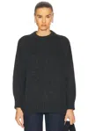 JENNI KAYNE ALPACA COCOON CREWNECK SWEATER