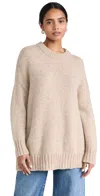 Jenni Kayne Womens Warm Sand Amelia Round-neck Cashmere Jumper In Neutral