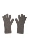 Jenni Kayne Alpine Cashmere Gloves In Grey