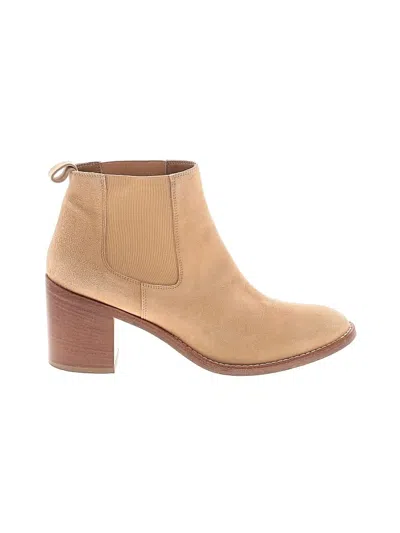 Pre-owned Jenni Kayne Ankle Boots In Brown