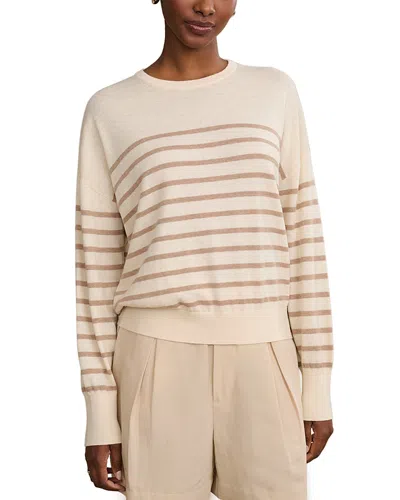 Jenni Kayne Avery Crewneck Sweater In Neutral
