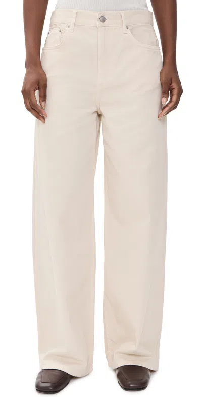Jenni Kayne Beachwood Baggy Pants Cream In Neutral