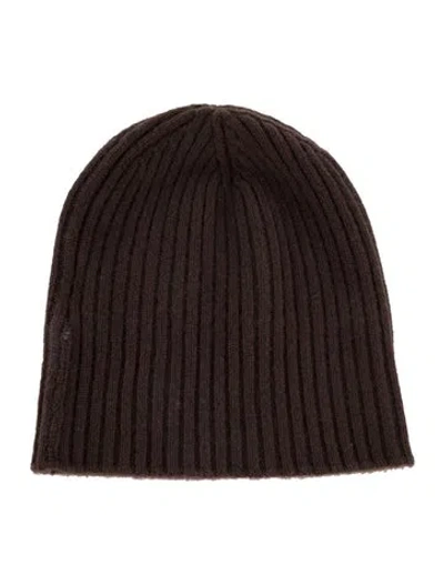 Pre-owned Jenni Kayne Beanie In Brown